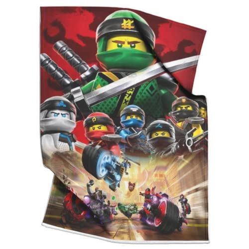 Mr.Jyotis Ninja_go Blanket Ninja_go Throw Bed Blankets Soft and Warm Bed Couch Living Room - Fleece Blanket