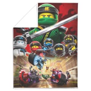 Mr.Jyotis Ninja_go Blanket Ninja_go Throw Bed Blankets Soft and Warm Bed Couch Living Room - Fleece Blanket