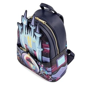 Loungefly Disney Cinderella Castle Series Womens Double Strap Shoulder Bag Purse