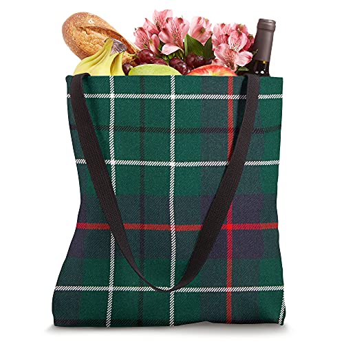 Clan Duncan Modern Tartan Plaid Scottish Tartan Tote Bag