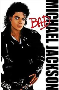 gorgeous collection michael jackson (bad) poster | unframed/frameable 12” x 16”