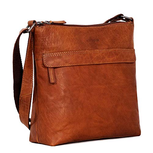 Voyager Zippered Crossbody Hobo #7832 (Honey)