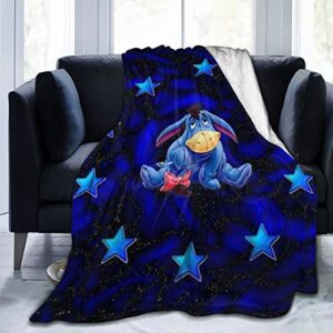 arzjqir cartoon blanket soft funny flannel throw blanket for cozy bed sofa 50″x 40″