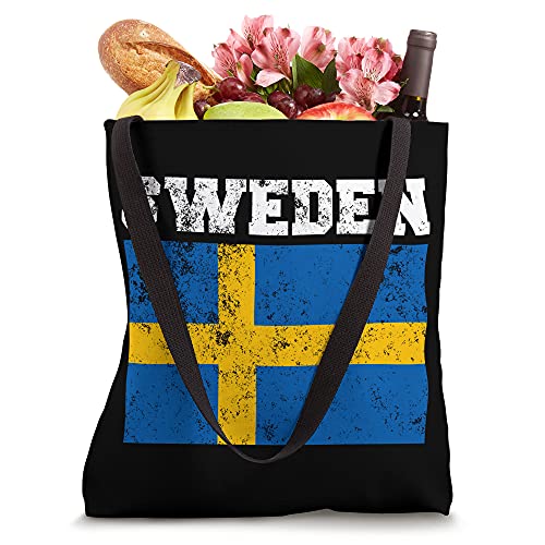 Sweden Flag Swedish Flag Tote Bag