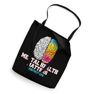 Mental Health Matters End The Stigma Love Awareness Tote Bag