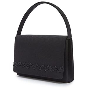 ava&lina black clutch purse women evening handbag top handle bag