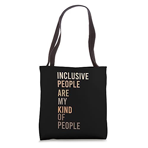 Equality Equity Inclusion Social Justice Human Rights Design Tote Bag