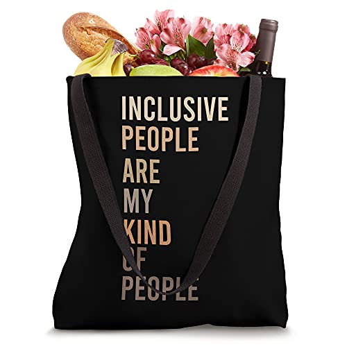 Equality Equity Inclusion Social Justice Human Rights Design Tote Bag