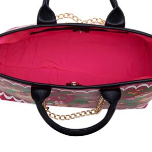 Betsey Johnson Double Handle Tote, Red