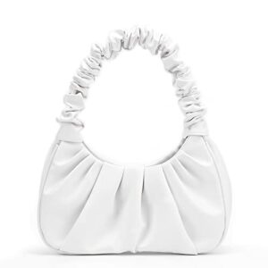 y2k purse bags chic pouch bag vegan leather vintage hobo handbag mini shoulder bag underarm bag purse for women