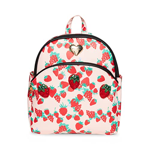 Betsey Johnson Betsey Johnson Puffy Midi Backpack, Pink