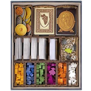 TowerRex Storage Organizer for Viticulture Storage for Viticulture Organizer Kit Token Box Card Insert