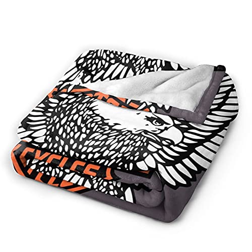 Emiyrtn Motorcycle Lovers Gifts Throws Blanket Super Soft and Stylish Flannel All-Season Living Room, Bedroom Warm Blanket, Used for Bed, Sofa, Travel, Camping（60x50inch）