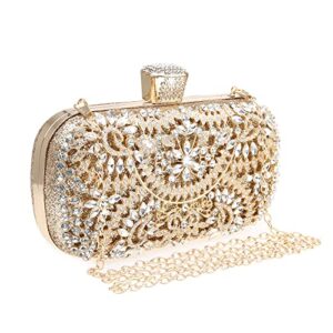 da bodan womens sparkly rhinestone sequin glitter bag clutch evening handbag shoulder bags purse for wedding party prom