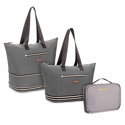 biaggi Zipsak Expand: The Ultimate Convertible Handbag - Goes from Purse to Travel Tote in a Snap!