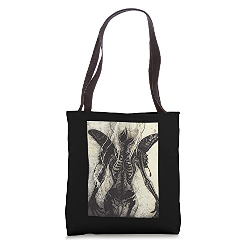 Dark Art Aesthetic Grunge clothes Fairycore Gothic Horror Tote Bag