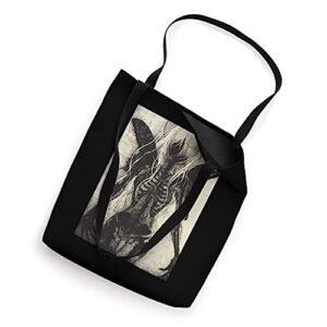 Dark Art Aesthetic Grunge clothes Fairycore Gothic Horror Tote Bag