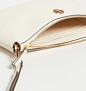 Tory Burch Women's Kira Crossbody Bag, New Cream, Off White, One Size