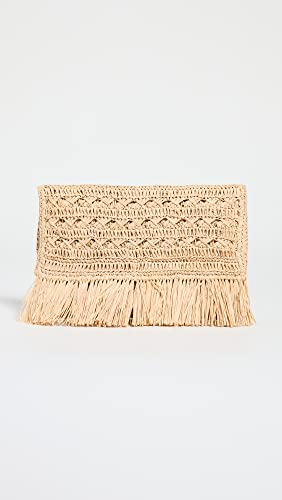 Mar Y Sol Women's Lisette Clutch, Natural, Tan, One Size