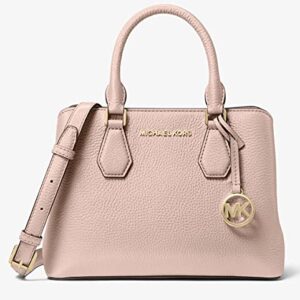 MICHAEL Michael Kors Camille Small Pebbled Leather Satchel, Soft Pink