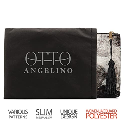 Otto Angelino Designer Women’s Bohemian & Fashion Clutch Purse - Multiple Slots Money, Cards, Smartphone - Ultra Slim