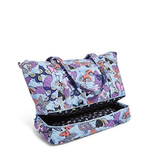 Vera Bradley Women's Cotton Deluxe Travel Tote Travel Bag, Butterfly By - Recycled Cotton, One Size
