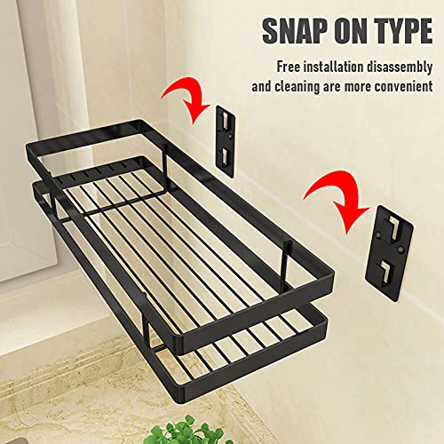 Floating Shelves Wall Mounted Mesh Storage Shelf Holder Seasoning Bottle Wall Shelf Home Floating Storage(size:20CM)