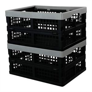 neadas 16 l folding storage crates, collapsible storage basket, 2 packs