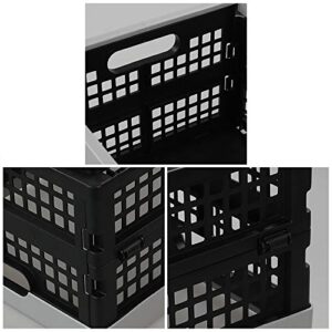 Neadas 16 L Folding Storage Crates, Collapsible Storage Basket, 2 Packs