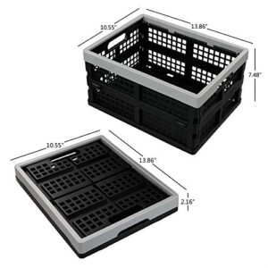 Neadas 16 L Folding Storage Crates, Collapsible Storage Basket, 2 Packs