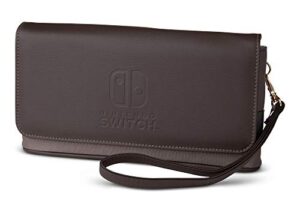 powera clutch bag for nintendo switch or nintendo switch lite, carrying case, storage case, console case, fashion, style – nintendo switch