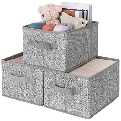 GRANNY SAYS Bundle of 3-Pack Trapezoid Storage Bins & 3-Pack Rectangle Storage Bins