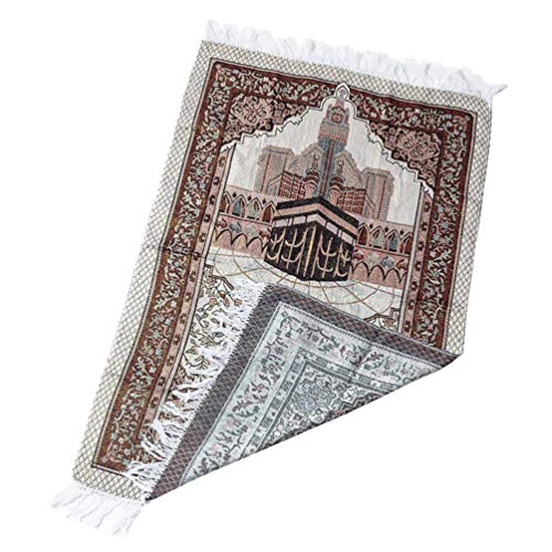 ABOOFAN Eid Muslim Prayer Mat Lesser Bairam Comfortable Prayer Rug Portable Prayer Rug Ramadan Gifts