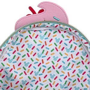 Loungefly Disney Mickey and Minnie Mouse Sweets Ice Cream Womens Double Strap Shoulder Bag Purse