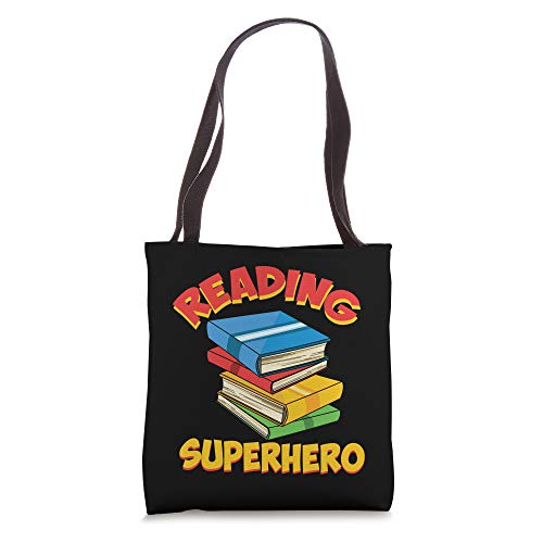 Reading Superhero I Reading Is My Superpower Tote Bag