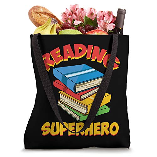 Reading Superhero I Reading Is My Superpower Tote Bag