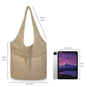 Shoulder Aesthetic Tote Bag for Women,Beach Bag Shoulder tote bag Hobo,Shopping Handbag Accessories