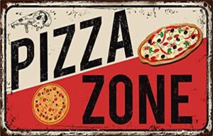 pizza restaurant sign vintage style pizza sign pizza restaurant sign pizza diner sign kitchen sign kitchen decor restaurant decor sign 8x12inch