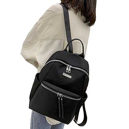 Oxford Casual Backpack Daypack for Women Ladies Girl Outdoor Travel School Shopping Convertible Rucksack Handbag Shoulder Pack Pouch Top-Handle Tote Purse