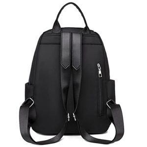 Oxford Casual Backpack Daypack for Women Ladies Girl Outdoor Travel School Shopping Convertible Rucksack Handbag Shoulder Pack Pouch Top-Handle Tote Purse