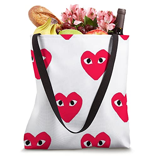 Cute Contemporary Heart Indie Artsy Aesthetic Y2K Trendy Tote Bag