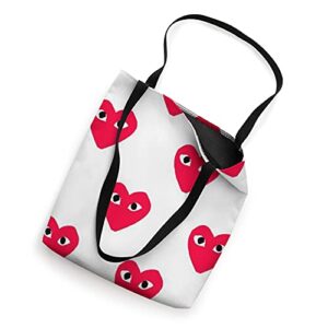 Cute Contemporary Heart Indie Artsy Aesthetic Y2K Trendy Tote Bag