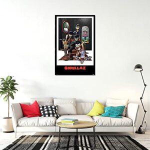 Gorillaz - Music Poster (Plastic Beach/Family Portrait) (Size: 24" x 36")