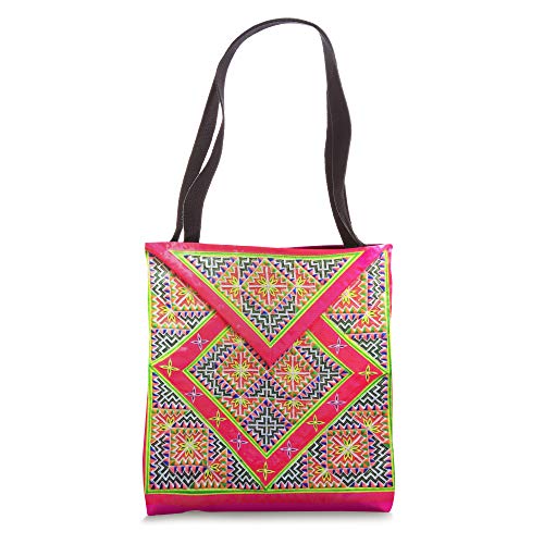 Hmong Tote Bag - Money Bag #9 Tote Bag