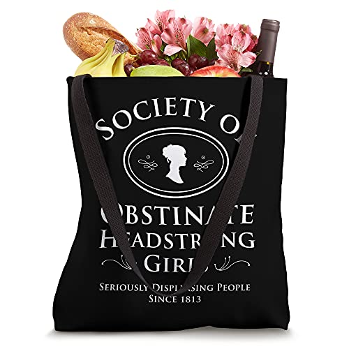 Society of Obstinate Headstrong Girls - Pride and Prejudice Tote Bag