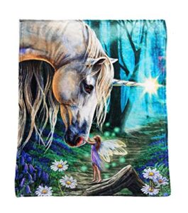 midsouth products lisa parker throw blanket 50″x60″ – fairy whispers