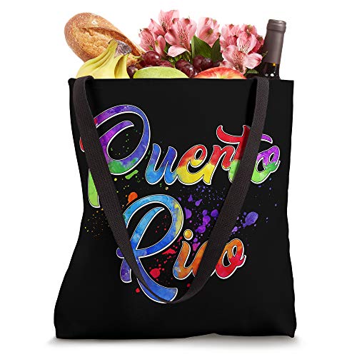 Watercolor Puerto Rico Souvenir Puerto Rican Vacation Tote Bag