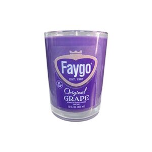 faygo 8oz original grape scented candle