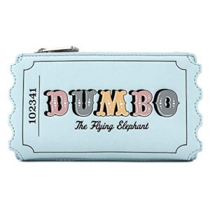loungefly disney dumbo circus ticket flap wallet