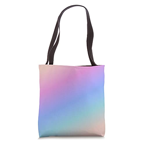 Beautiful Pastel Rainbow Sunset Ombre Sky Pretty Gradient Tote Bag